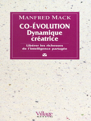 cover image of Co-évolution, dynamique créatrice